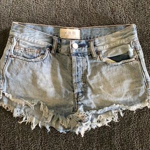 Free People denim jean shorts - Size 25